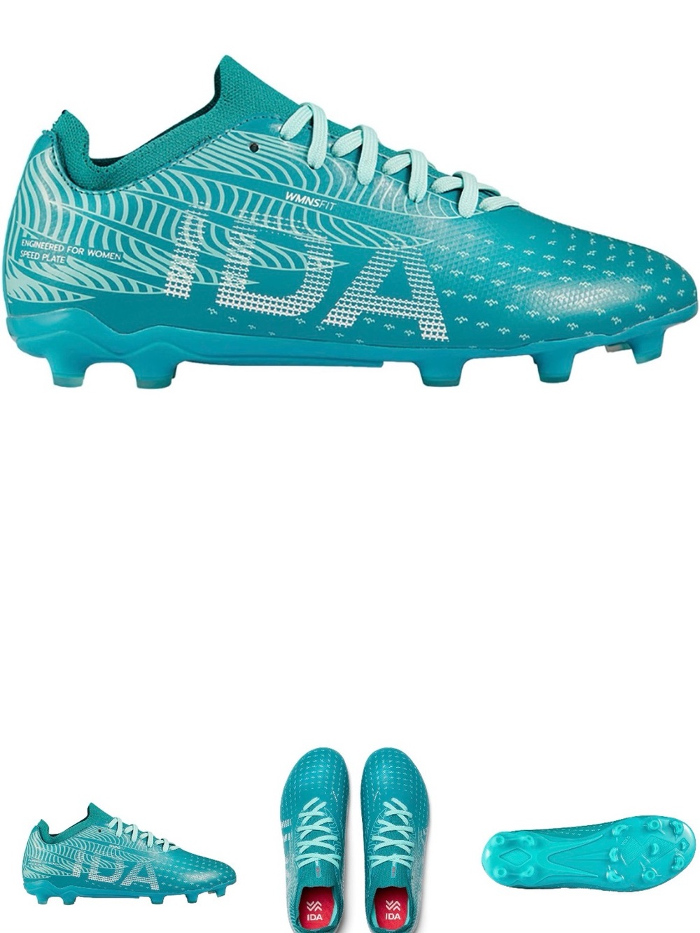 Women's IDA soccer cleats with upgraded insoles - Size 8 - Picture 5 of 5
